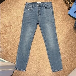 Carly Jean Los Angeles Light Blue Tate Jeans size 7